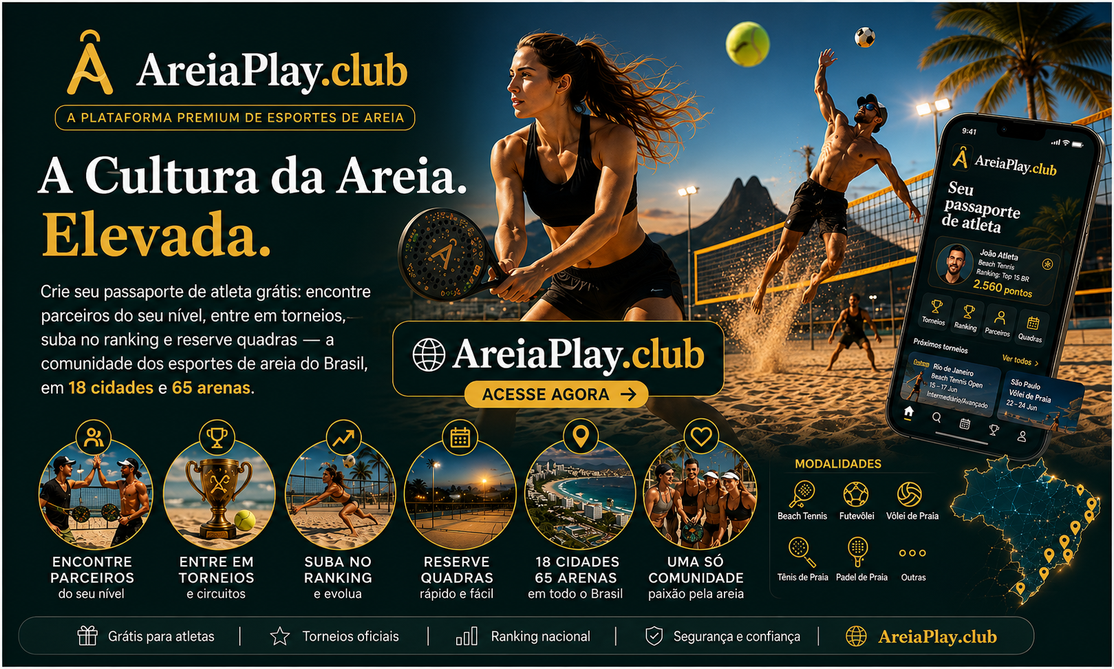 AreiaPlay.club — A Cultura da Areia. Elevada.
